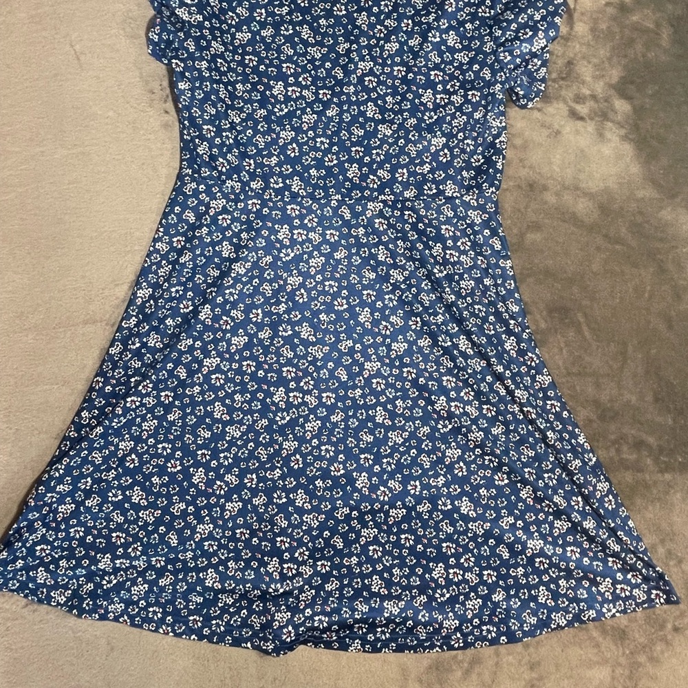 Floral Blue Dress - Picture 2 of 2
